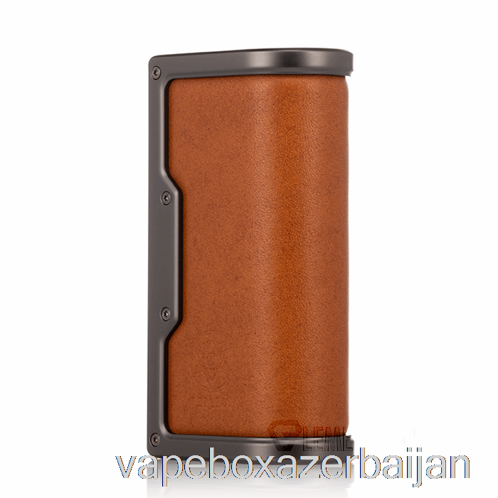 Vape Box Azerbaijan Lost Vape THELEMA Battery Cover Gunmetal / Calf Leather